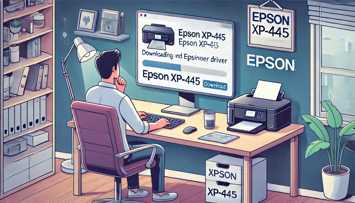 How to Easily Get Epson XP-445 Driver Download from EpsonDriverCenter.com